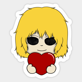 judge angels valentine chibi Sticker